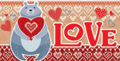 Конверт для денег Love