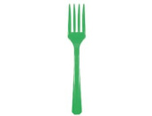 Столовые приборы Вилки пластик Festive Green (уп20)