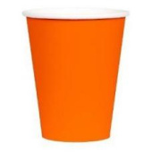 Стаканы бумага 266мл Orange Peel (уп8)