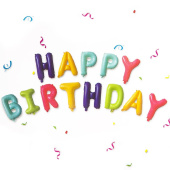 Шар фольга Буквы надпись Happy Birthday 16'' 41см ассорти Пастель макарунс FL Шар фольга Буквы надпись Happy Birthday 16'' 41см ассорти Пастель макарунс FL