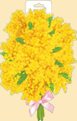 Плакат Мимоза