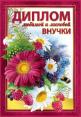 Диплом любимой и ласковой Внучки