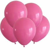 Шар латекс 12"/ВП пастель Фуксия Rose (100шт)