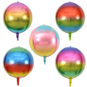 Шар Сфера 3D Bubble Бабблс металлик Градиент