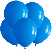 Шар латекс 12"/ВП пастель Голубой Light blue (100шт)