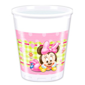 Стаканы пластик 200мл Малышка Минни Baby Minnie (уп8)