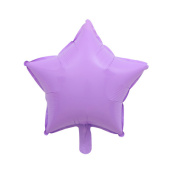 Шар фольга без рисунка 18'' звезда Сиреневая Lilac макарунс КА Шар фольга без рисунка 18'' звезда Сиреневая Lilac макарунс КА
