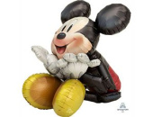 Шар фольга фигура AIR Микки Маус сидячий 29" 73см An