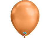 Шар латекс 7"/QL хром Зеркальные шары Copper (100шт)