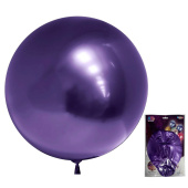 Шар Сфера 3D Bubble Бабблс 18'' металлик Фиолетовый 46см