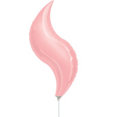 Шар фольга Зигзаг 28'' Розовый Pink An