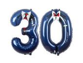 Шар фольга Цифра 40"/ВЗ СДР Костюм "30"