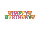 Гирлянда буквы 200см Happy Birthday 44 Котенка