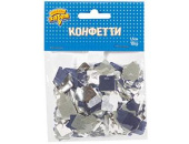 Конфетти фольга Квадраты Мужской Стиль 10гр 