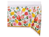 Скатерть ПЭТ 140х240см Цветочный Вальс ВесЗатея