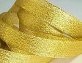 Лента парча золото 2,5см