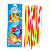 Свеча для торта б д Коктейльная тонкая ассорти (уп20) ДБ 663 ОСЗ