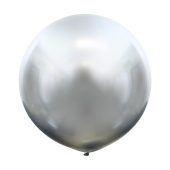 Шар латекс 36"/ВС хром Зеркальные шары Серебро Mirror Silver (10шт) Шар латекс 36"/ВС хром Зеркальные шары Серебро Mirror Silver (10шт)