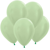 Шар латекс 12"/Sp перламутр 430 Светло Зеленый Green (50шт)