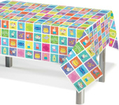 Скатерть ПЭТ 120х180см Свинка Пеппа