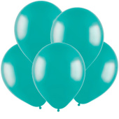 Шар латекс 10"/ВС пастель Бирюзовый Turquoise 100шт