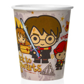 Стаканы бумага 250мл Гарри Поттер Чиби Harry Potter Chibi набор (уп6)
