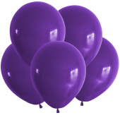 Шар латекс 12"/ВП пастель Фиолетовый Purple (100шт)