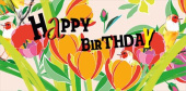 конверт для денег Happy Birthday
