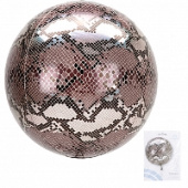 Шар фольга Сфера 3D Deco Bubble 16" Змеиная кожа Сафари An