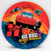 Hot Wheels. Набор бумажных тарелок-1, 6 шт d=180 мм