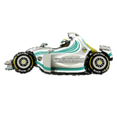 Шар фольга фигура Машина гоночная красная 49'' 124см GR