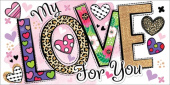 конверт для денег My LOVE for you