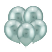 Шар латекс 12"/ВП хром Зеркальные шары Зеленый Mirror Green 50шт