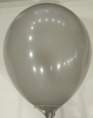 Шар латекс 18''/ЗБ S71 Серый стандарт (25шт)