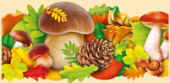 Корона бумага Грибы (10шт)