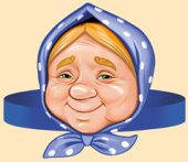 Ободок бумага Бабка