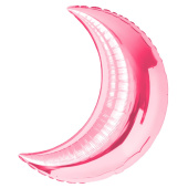 Шар фольга Месяц 32'' 81см Розовый Pink FL