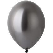 Шар латекс 12"/Bb B105/609 хром Glossy Anthracite