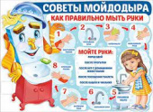 Плакат А2 Советы Мойдодыра
