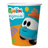 Стаканы бумага 250мл Грузовичок Лёва (уп6)
