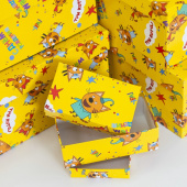 Коробка прямоугольник Три Кота С Днем Рождения! Желтый 36,5*26,5*12см 6014917-10 Коробка прямоугольник Три Кота С Днем Рождения! Желтый 36,5*26,5*12см 6014917-10