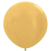 Шар латекс 24"/Sp металлик 570 Золото Gold R