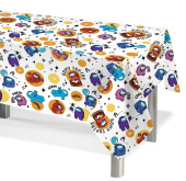 Скатерть ПЭТ 120х180см Игра Среди Нас Вечеринка ДонБал