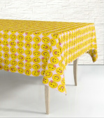 Скатерть ПЭТ 120х180см Смайлы ДонБал