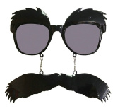 Очки карнавальные с усами Мистер 15,5х13,5см