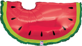 Шар фольга фигура Долька арбуза 30" 76см BT