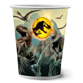 Стаканы бумага 250мл Jurassic World уп6