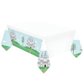 Скатерть ПЭТ 120х180cм Принцесса и Рыцарь