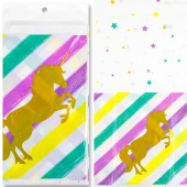 Скатерть ПЭТ 130х220см Единороги ДонБал