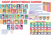 Наклейки на шкафчики  
